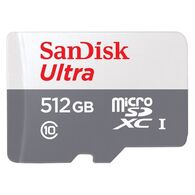 כרטיס זיכרון SanDisk Ultra Ultra Micro SDXC 512GB SDSQUNR-512G-GN6TA 512GB Micro SD סנדיסק למכירה 