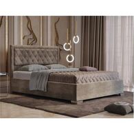 מיטה זוגית מיטה זוגית מרופדת דגם OHARA InStyle למכירה 