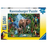 פאזל Elephants in the jungle XXL 150 חלקים Ravensburger למכירה 