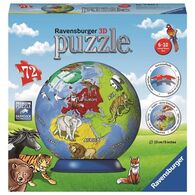 פאזל Children's Globe 3D Puzzleball 72 חלקים Ravensburger למכירה 
