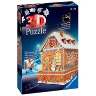 פאזל Light Up Gingerbread House 3D Puzzle 216 חלקים Ravensburger למכירה 