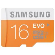 כרטיס זיכרון Samsung Evo MB-MP16DA/AM 16GB Micro SD UHS-I סמסונג למכירה 