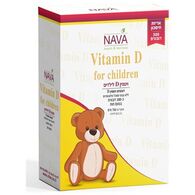 ויטמין Vitamin D3 נוזלי 1000 יחב"ל 20 מ"ל Nava למכירה 